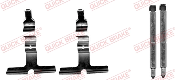 Accessory Kit, disc brake pad